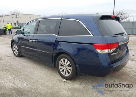 2014 Honda Odyssey Ex-L из США, поврежденный, VIN 5FNRL5H60EB133208